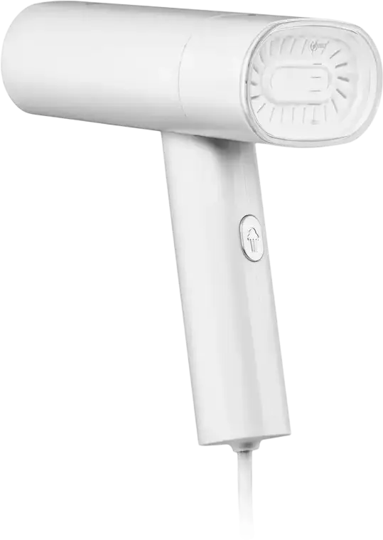 Fier de calcat cu abur vertical Ardesto SI-S1200W, 1200W, rezervor apa 120ml, sistem anti-picurare, flux abur 22g/min, Alb, cu accesoriu perie