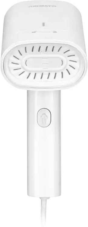 Fier de calcat cu abur vertical Ardesto SI-S1200W, 1200W, rezervor apa 120ml, sistem anti-picurare, flux abur 22g/min, Alb, cu accesoriu perie