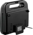 Сэндвичница Ardesto SM-H110BSN, 700-800 Вт, антипригарные пластины 23x13 см, на 4 порции, защита от перегрева, замок на ручке, черный