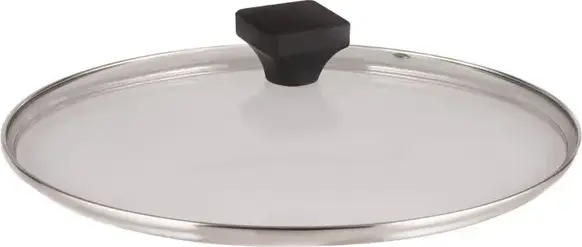 Ardesto AR1928GMG Gemini Gourmet Non-Stick Aluminum Frypan with Glass Lid, 28 cm, PFLUON Coating, Induction Compatible, Set of 2 Pieces