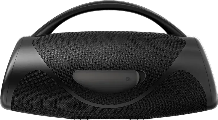 Boxa Portabila Bluetooth Hisense VoyageBoom, Rezistenta la Apa IP67, Sistem Audio 2.1 CH cu Subwoofer, Baterie 10200mAh, Powerbank, Radio FM, Negru