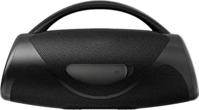 Boxa Portabila Bluetooth Hisense VoyageBoom, Rezistenta la Apa IP67, Sistem Audio 2.1 CH cu Subwoofer, Baterie 10200mAh, Powerbank, Radio FM, Negru