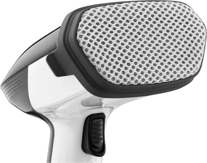 Ardesto SI-S1400 Handheld Garment Steamer, 1400W, 22g/min Steam Flow, Auto-off, Easy Fill Water Tank, White/Black/Pink, Set of 2 Nozzles