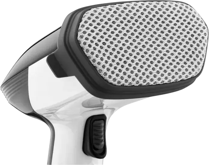 Ardesto SI-S1400 Handheld Garment Steamer, 1400W, 22g/min Steam Flow, Auto-off, Easy Fill Water Tank, White/Black/Pink, Set of 2 Nozzles