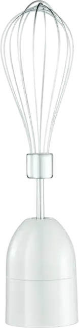 Zelmer ZHB4563S Pulsar Deluxe Hand Blender Set of 5, 800W, Stainless Steel Blades, White, with Chopper, Whisk, Beater and 0.8L Beaker