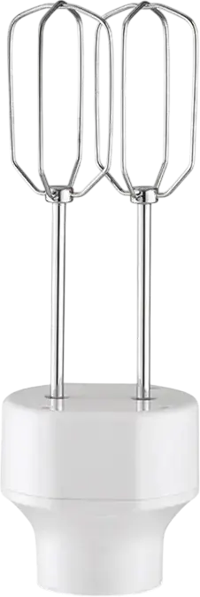 Zelmer ZHB4563S Pulsar Deluxe Hand Blender Set of 5, 800W, Stainless Steel Blades, White, with Chopper, Whisk, Beater and 0.8L Beaker