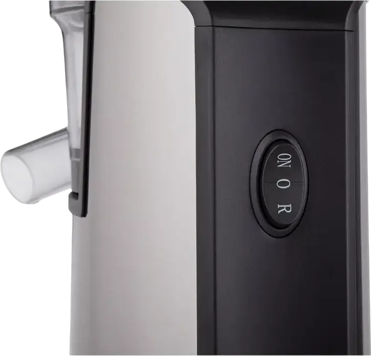 Sorcator de fructe si legume Ardesto JEG-1330SL Slow Juicer, 200W, Inox, Capacitate 0.6L, Argintiu, cu Set de 2 Recipiente si Periuta de Curatare