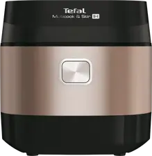 Aparat de gătit multifuncțional Tefal RK905A34, Negru / Bronz
