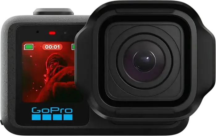 Camera Video Sport GoPro MISSION 1 PRO Cinema Compacta, Video 8K, Senzor CMOS 1", Procesor GP3, Ecran OLED Touchscreen, Obiectiv 27mm f/2.8, Negru