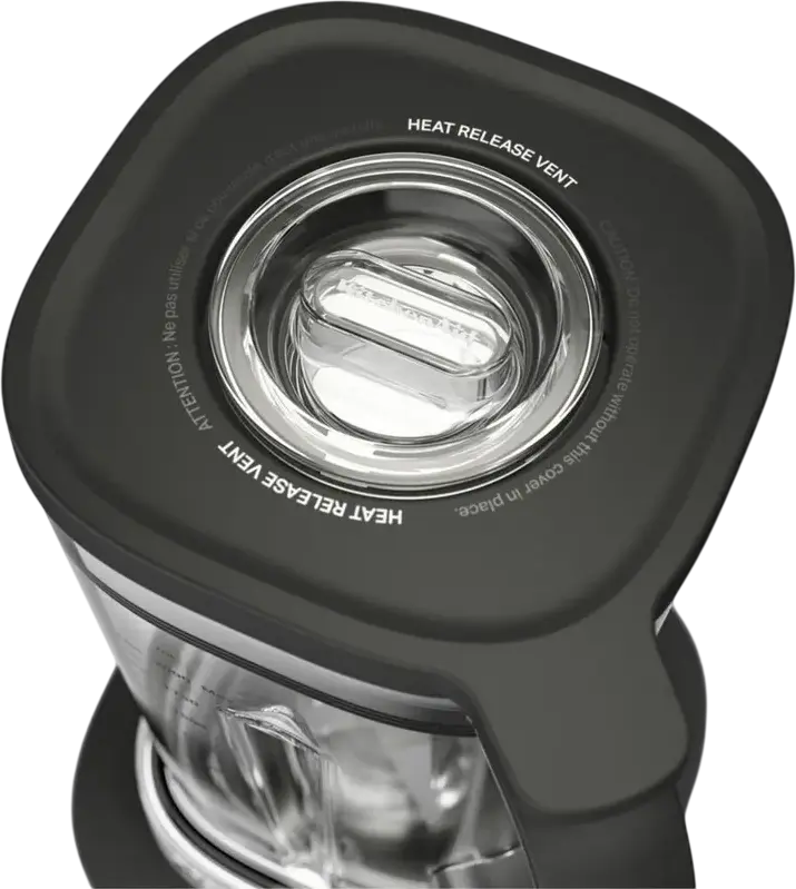 Стационарный блендер KitchenAid 5KSB2073EBM, 1200 Вт, стеклянная чаша 2 л, 10 скоростей, лезвия из нержавеющей стали, черный, с цитрусовым прессом и теркой
