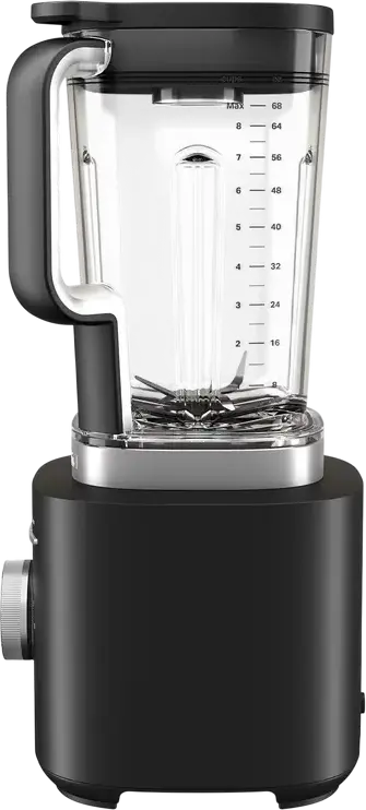 Стационарный блендер KitchenAid 5KSB2073EBM, 1200 Вт, стеклянная чаша 2 л, 10 скоростей, лезвия из нержавеющей стали, черный, с цитрусовым прессом и теркой