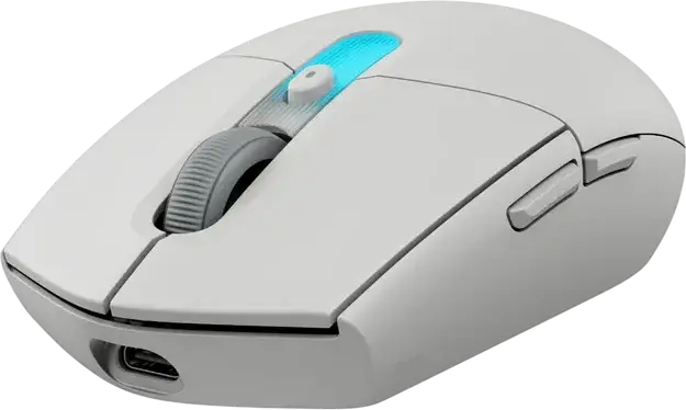 Беспроводная игровая мышь Logitech G305 X Superlight MR0124, оптический сенсор 44000 DPI, частота опроса 1000 Гц, 6 кнопок, RGB, USB-C, белый, 59 г