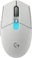 Беспроводная игровая мышь Logitech G305 X Superlight MR0124, оптический сенсор 44000 DPI, частота опроса 1000 Гц, 6 кнопок, RGB, USB-C, белый, 59 г