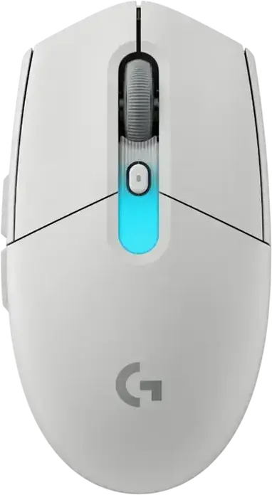 Беспроводная игровая мышь Logitech G305 X Superlight MR0124, оптический сенсор 44000 DPI, частота опроса 1000 Гц, 6 кнопок, RGB, USB-C, белый, 59 г