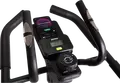 Zipro Climber Vertical Elliptical Trainer, Black with Green Accents, Digital Console, Water Bottle Holder and Transport Wheels