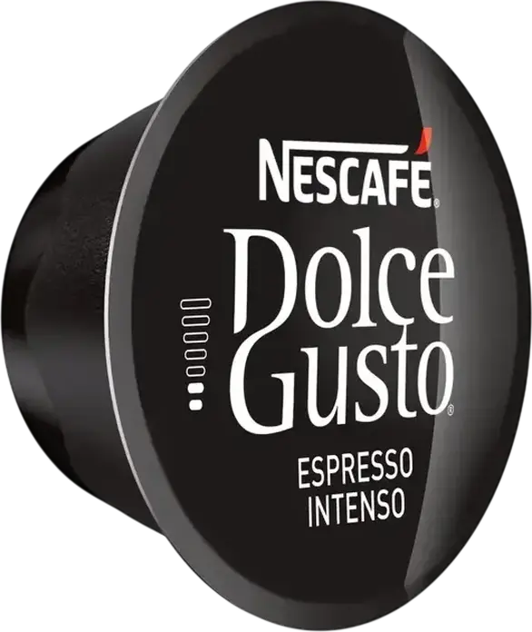 Nescafe Dolce Gusto Espresso Intenso Coffee Capsules, 100% Responsibly Sourced, Compatible with Dolce Gusto Machines, Set of 16 Capsules