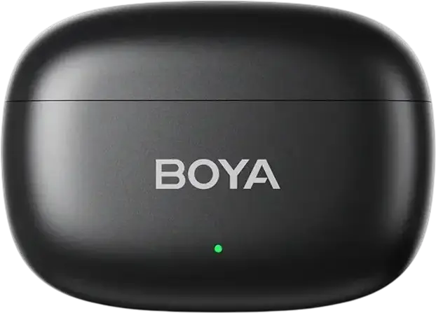 Boya mini 2-03 Wireless Lavalier Microphone Set of 3, Omnidirectional Condenser, 2.4GHz, Lightning Connector, Noise Reduction, Black