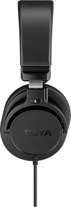 Casca de Studio Boya HP3 Circumaurale Inchise, Driver Dinamic, 20Hz-20kHz, 32 Ohm, Cu Fir si Microfon, Cablu 3m, Negru, include Adaptor 6.3mm
