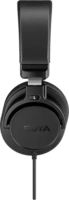 Casca de Studio Boya HP3 Circumaurale Inchise, Driver Dinamic, 20Hz-20kHz, 32 Ohm, Cu Fir si Microfon, Cablu 3m, Negru, include Adaptor 6.3mm