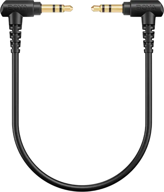 Boya Boyalink (Boyalink3-01) Wireless Lavalier Microphone System, Omnidirectional Condenser, 2.4 GHz, 300m Range, USB-C, Lightning, 3.5mm, Black