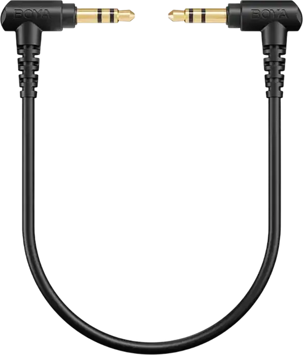 Boya Boyalink (Boyalink3-01) Wireless Lavalier Microphone System, Omnidirectional Condenser, 2.4 GHz, 300m Range, USB-C, Lightning, 3.5mm, Black