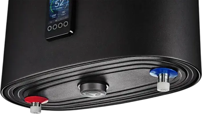 Electrolux EWH 80 SI BE EEC Electric Boiler 80L, Enamel Coating, 2000W, LED Display, Electronic Control, Vertical/Horizontal Installation, Black