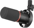 Microfon Gaming Boya CastMic S60B Dinamic, Cardioid, XLR, Inel RGB, Buton Gain Integrat, Negru, Set de 4 piese