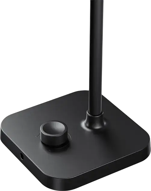 Microfon Condensator de Masa Boya CM40, Omnidirectional, USB Type-C si 3.5mm, Brat Gooseneck Reglabil, Control Volum, LED Albastru, Negru