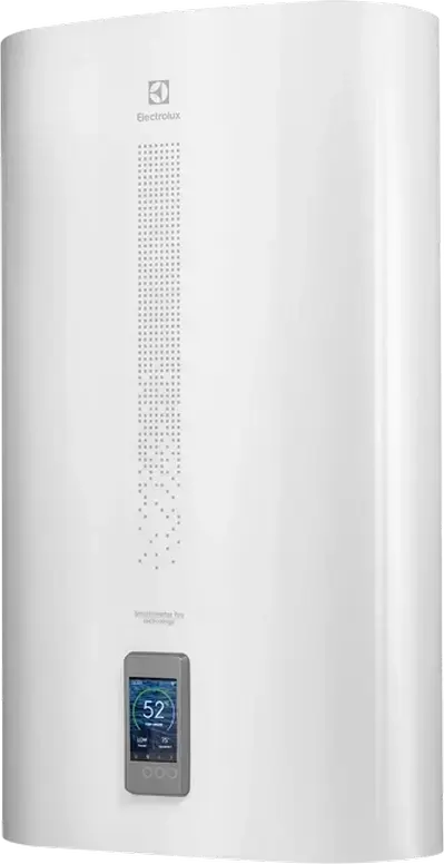 Electrolux EWH 80 SmartInverter PRO 2.0 EU Electric Boiler, 80L, 2000W, Digital LCD, Enameled Steel, Vertical/Horizontal Installation, White