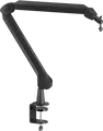 Suport pentru microfon Boya MIC ARM, Brat Articulat Reglabil cu Clema de Birou pentru Streaming si Podcasting, Negru