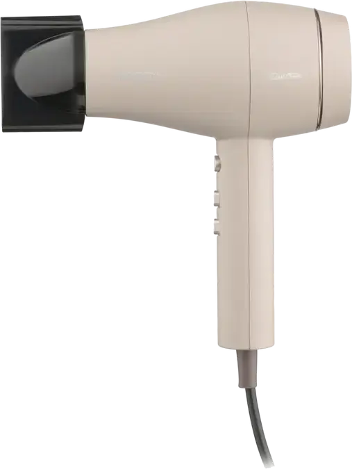 Фен для волос Ardesto HD-Y700PERL, 2000 Вт, ионизация, 3 температурных и 2 режима обдува, функция холодного обдува, цвет Pearl Cream, набор из 2 насадок
