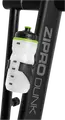 Elliptic Zipro iConsole+ Dunk, Antrenor cu Transmisie Frontala, Display Digital iConsole+, Senzori de Puls, Suport Tabletă, Negru cu Verde Lime