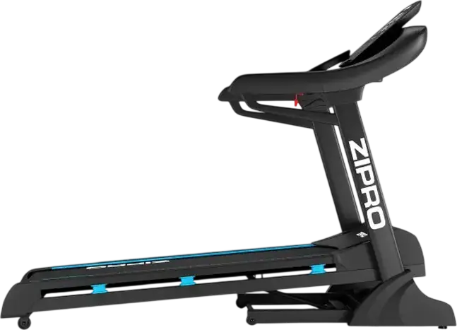 Zipro Dream Foldable Treadmill Walkingpad, Digital Display, Speed 2-15 km/h, Multi-layer Running Belt, Transport Wheels, 150x52 cm