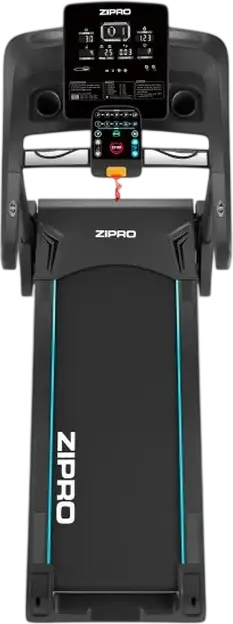 Zipro Dream Foldable Treadmill Walkingpad, Digital Display, Speed 2-15 km/h, Multi-layer Running Belt, Transport Wheels, 150x52 cm