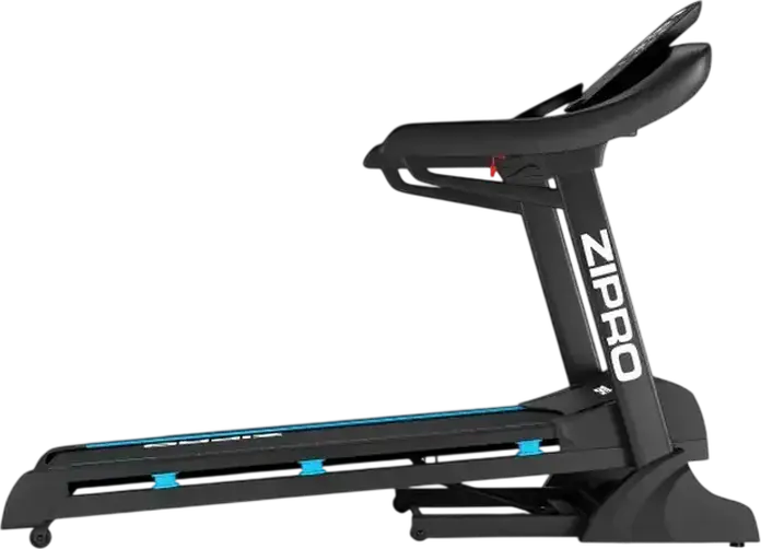 Zipro Dream Foldable Treadmill Walkingpad, Digital Display, Speed 2-15 km/h, Multi-layer Running Belt, Transport Wheels, 150x52 cm