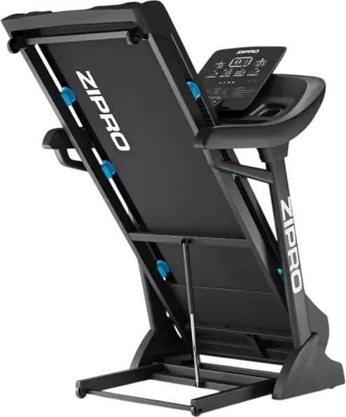 Zipro Dream Foldable Treadmill Walkingpad, Digital Display, Speed 2-15 km/h, Multi-layer Running Belt, Transport Wheels, 150x52 cm
