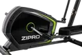 Elliptical Zipro Neon, Control Manual al Tensiunii cu 8 Nivele, Consola Digitala LCD, Manere si Pedale Mobile, Negru cu Verde Lime