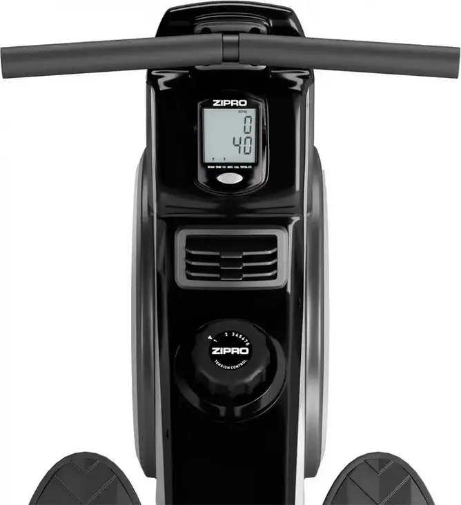 Zipro Move Rowing Machine, Hybrid Air-Magnetic Resistance, 8 Levels, 5kg Flywheel, Foldable Design, Bluetooth, FitShow App, Full Body Workout