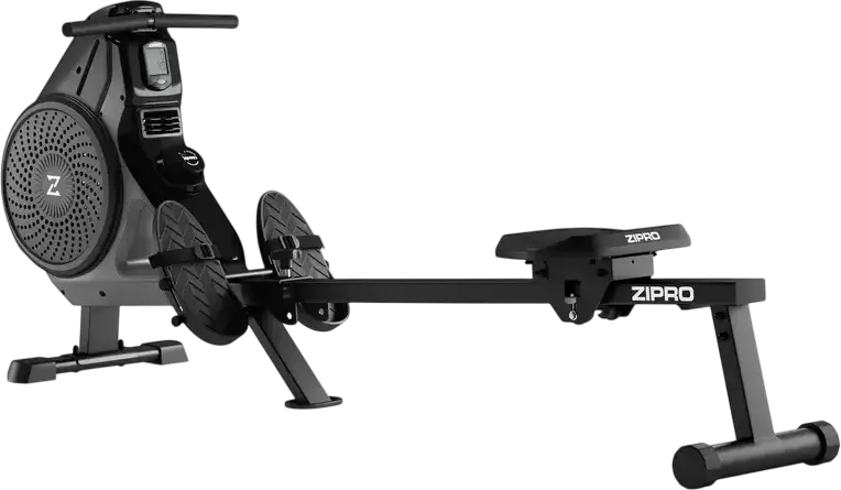 Zipro Move Rowing Machine, Hybrid Air-Magnetic Resistance, 8 Levels, 5kg Flywheel, Foldable Design, Bluetooth, FitShow App, Full Body Workout