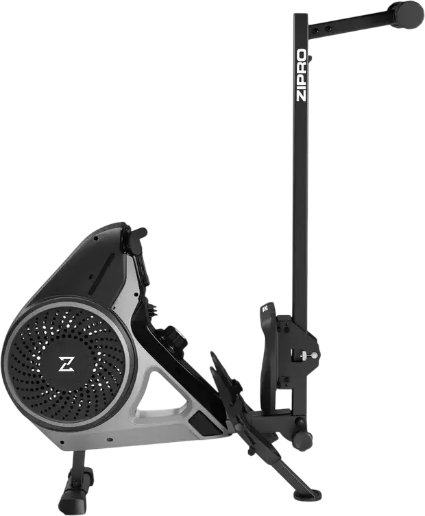 Zipro Move Rowing Machine, Hybrid Air-Magnetic Resistance, 8 Levels, 5kg Flywheel, Foldable Design, Bluetooth, FitShow App, Full Body Workout