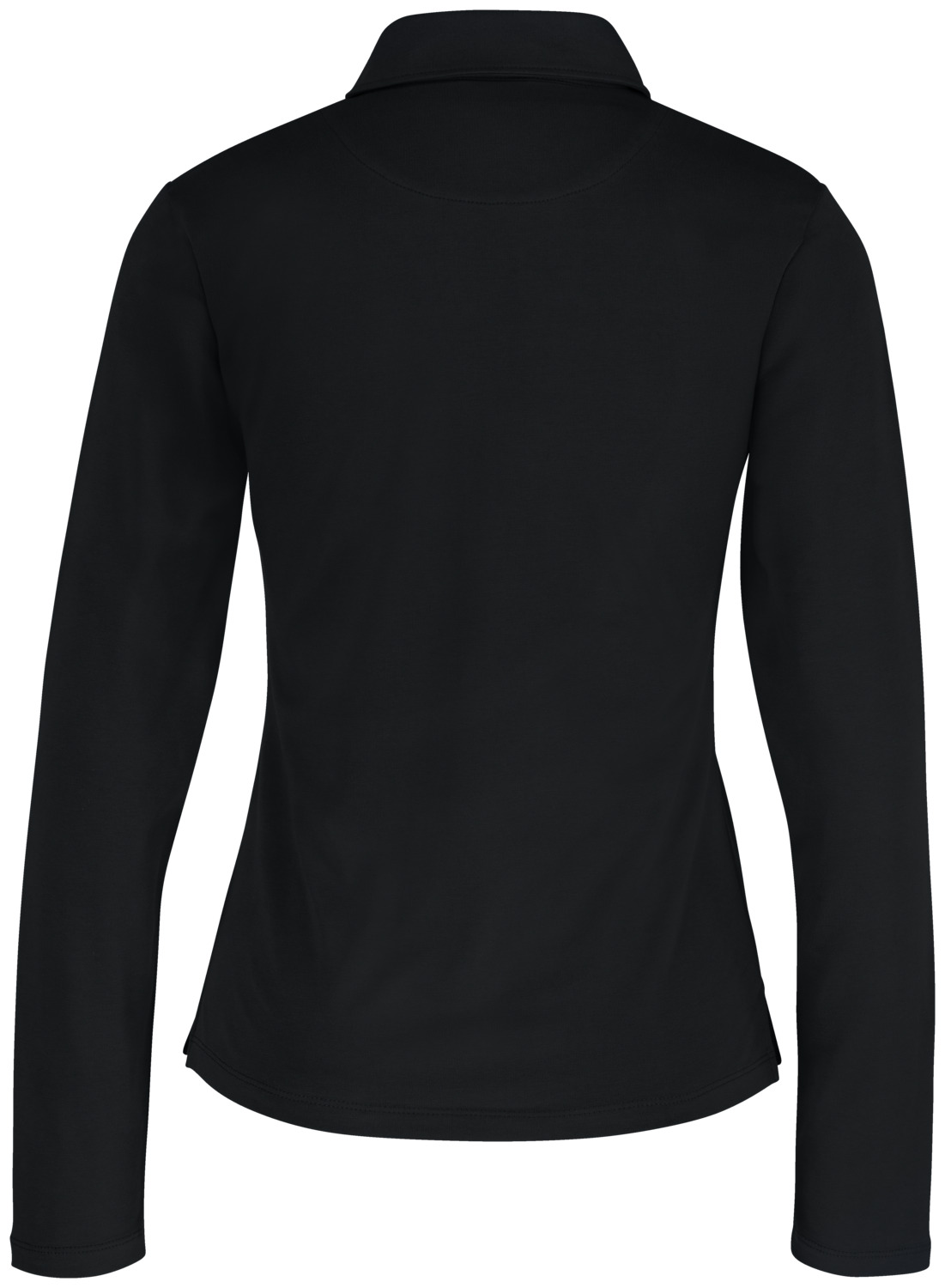 Jobeline Malme Polo Damen cu Maneca Lunga, Tricot din Bumbac Stretch 190 g/m², Croială Regular, Certificare OEKO-TEX, Uniformă Profesională