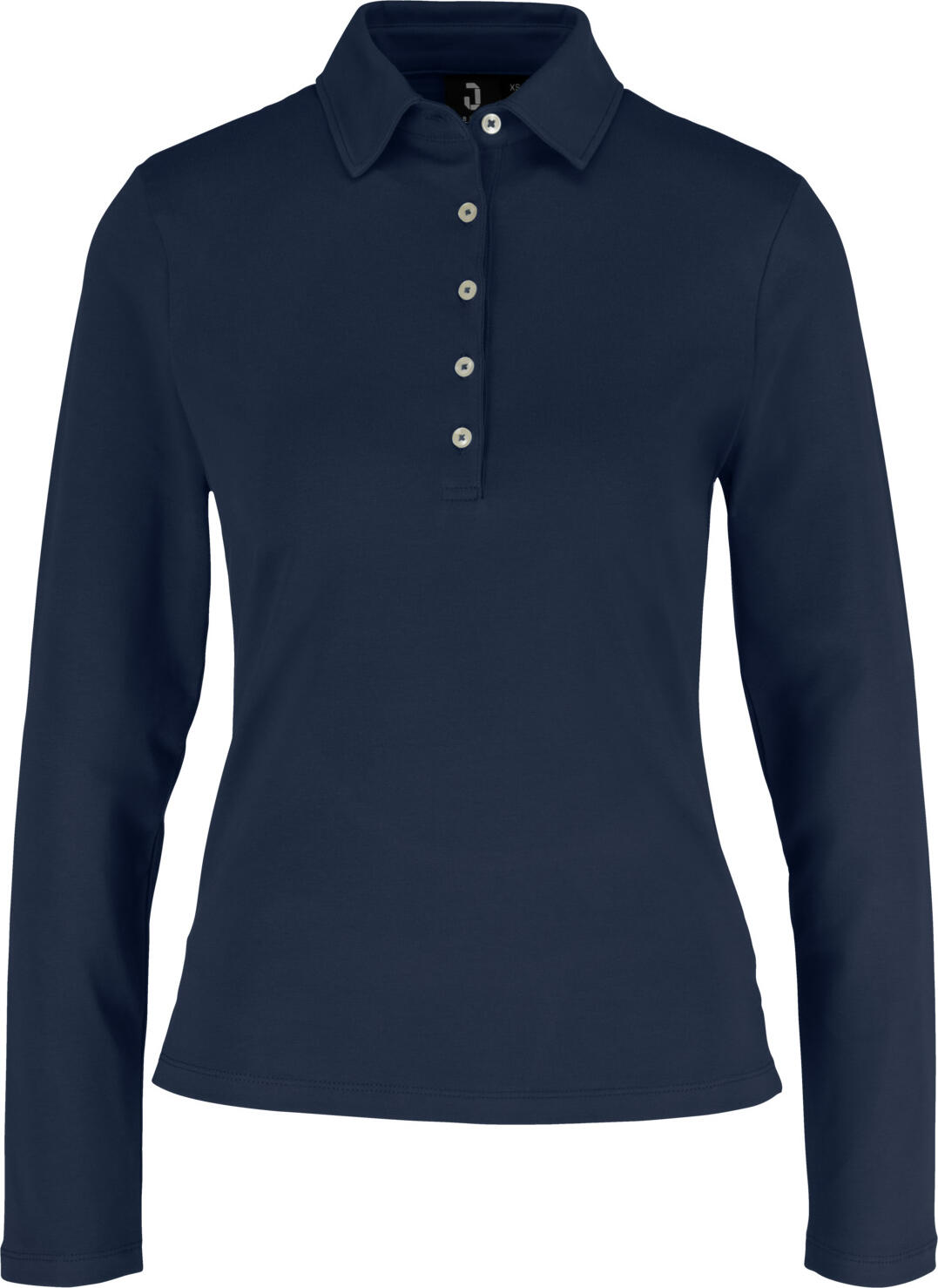 Tricou Polo JOBELINE Malme cu Maneca Lunga pentru femei, 95% bumbac 5% elastan, 190 g/m², Croială Regular Fit, OEKO-TEX Standard 100, Uniformă Profesională