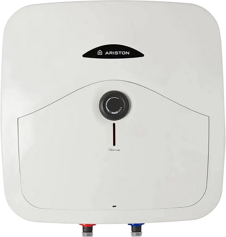 Boiler Electric Ariston Andris R 15 PL, Capacitate 15L, Putere 1200W, Instalare Verticala, Rezervor din Otel Emailat, Alb