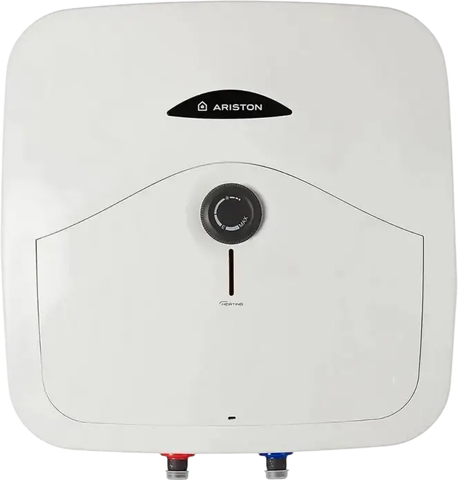 Boiler Electric Ariston Andris R 15 PL, Capacitate 15L, Putere 1200W, Instalare Verticala, Rezervor din Otel Emailat, Alb