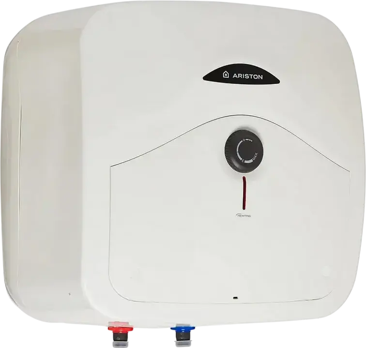 Boiler Electric Ariston Andris R 15 PL, Capacitate 15L, Putere 1200W, Instalare Verticala, Rezervor din Otel Emailat, Alb