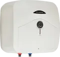 Boiler Electric Ariston Andris R 15 PL, Capacitate 15L, Putere 1200W, Instalare Verticala, Rezervor din Otel Emailat, Alb