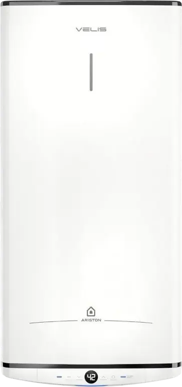 Boiler Electric Ariston Velis Pro 80 EU, 80L, 1500W, Protectie Titan, Afisaj LED, Instalare Verticala sau Orizontala, Alb