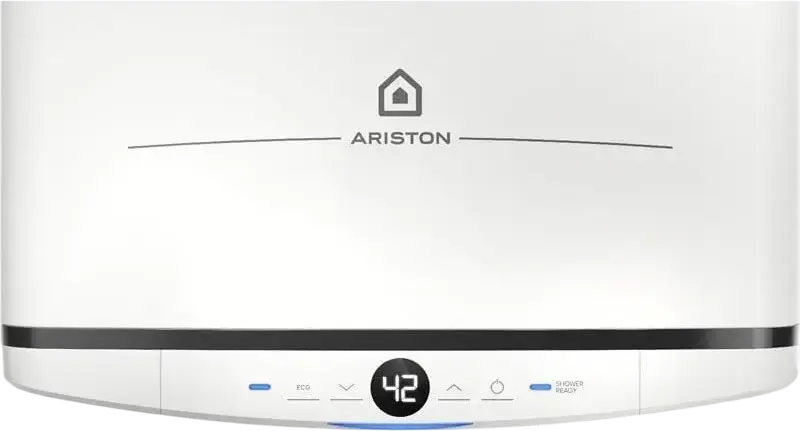 Boiler Electric Ariston Velis Pro 80 EU, 80L, 1500W, Protectie Titan, Afisaj LED, Instalare Verticala sau Orizontala, Alb