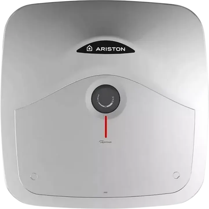 Boiler Electric Ariston Andris R10U PL, Capacitate 10L, Putere 1200W, Instalare Verticala, Rezervor din Otel Emailat, Alb