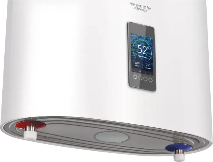 Electrolux EWH 100 SmartInverter PRO 2.0 EU Electric Boiler, 100L, 2000W, Vertical/Horizontal Installation, Enamel Coating, LED Display, White